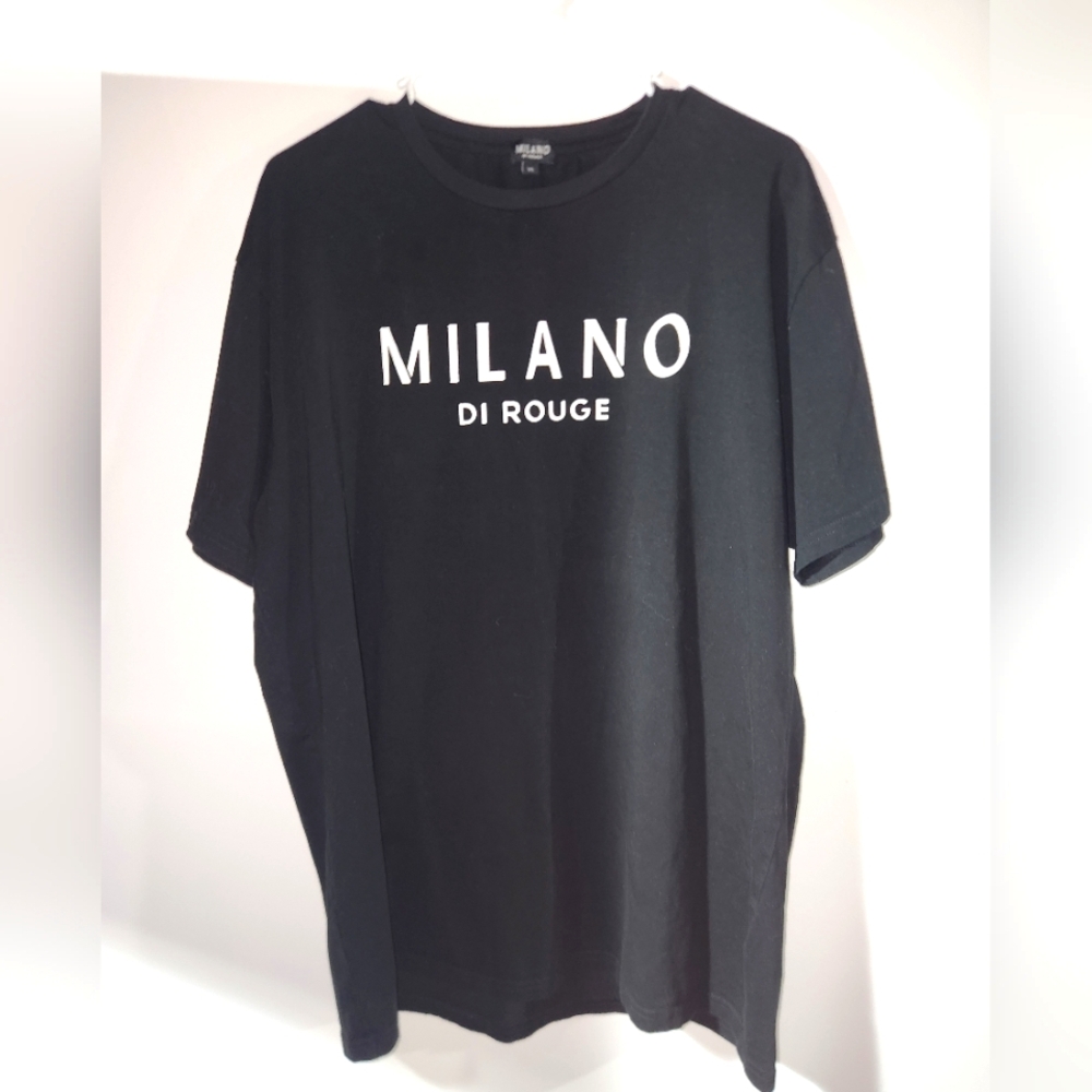 Milano Di Rouge Black XL Tee